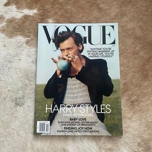 Harry Styles Vogue Cover Magazine